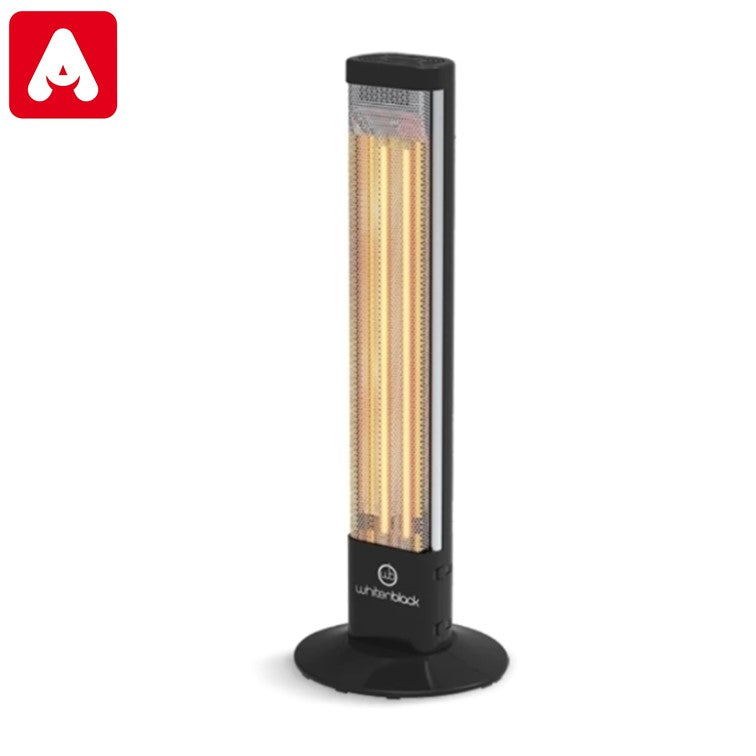 ESTUFA VERTICAL LILIANA WBCVWB04 WHITENBLACK 600-1200W INFRARROJO