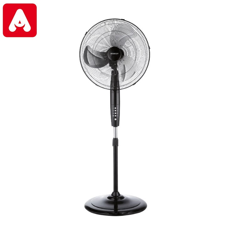 VENTILADOR DE PIE PEABODY PE-VP350 20° 130W 3VEL.GRIS PALAS METAL
