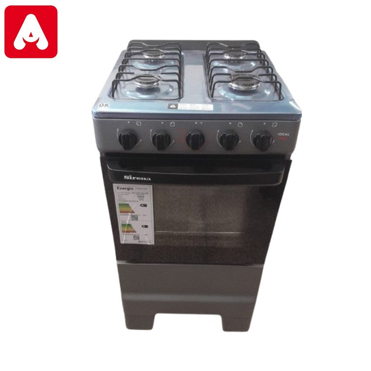 COCINA SIRENA GC2025B MG IDEAL POP SILVER 4H VISOR