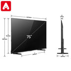 TV LED HISENSE 9175Q6QV 75° QLED Q6 SMART VIDAA