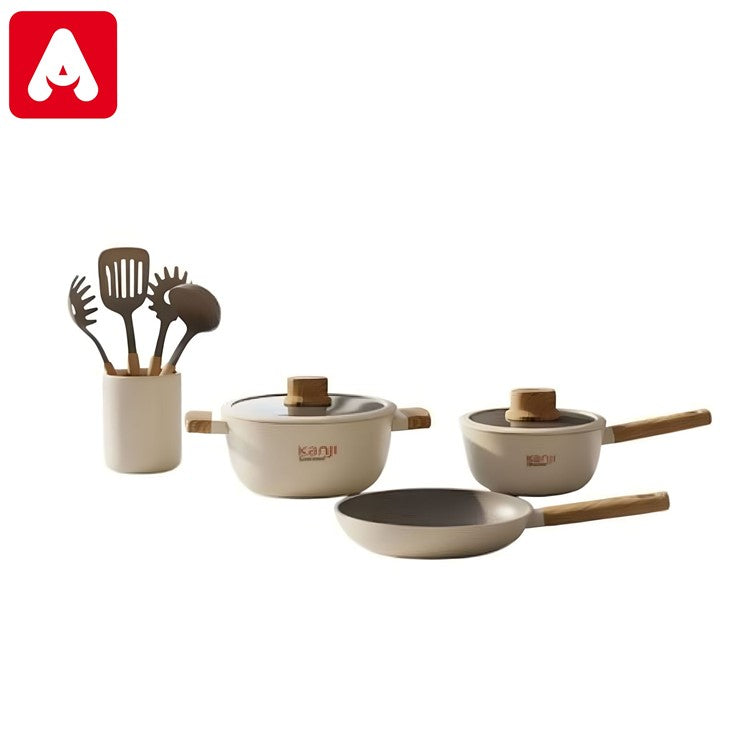 SET DE OLLAS KANJI JN-A012 GOURMET BEIGE