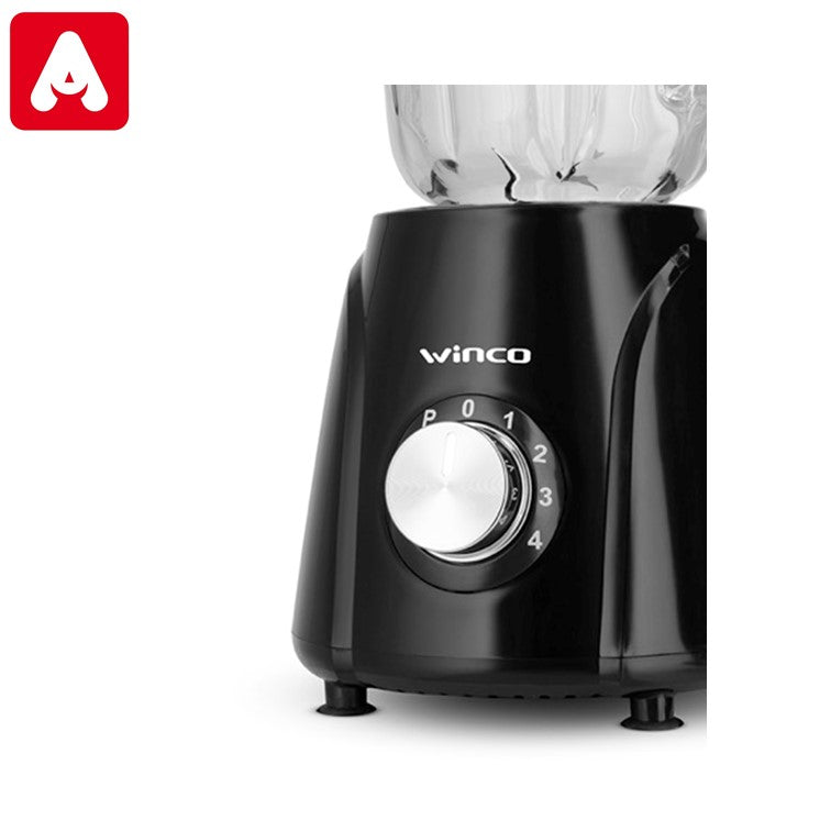 LICUADORA WINCO W1801N 1.5LTS 4VEL. VASO DE VIDRIO 500W