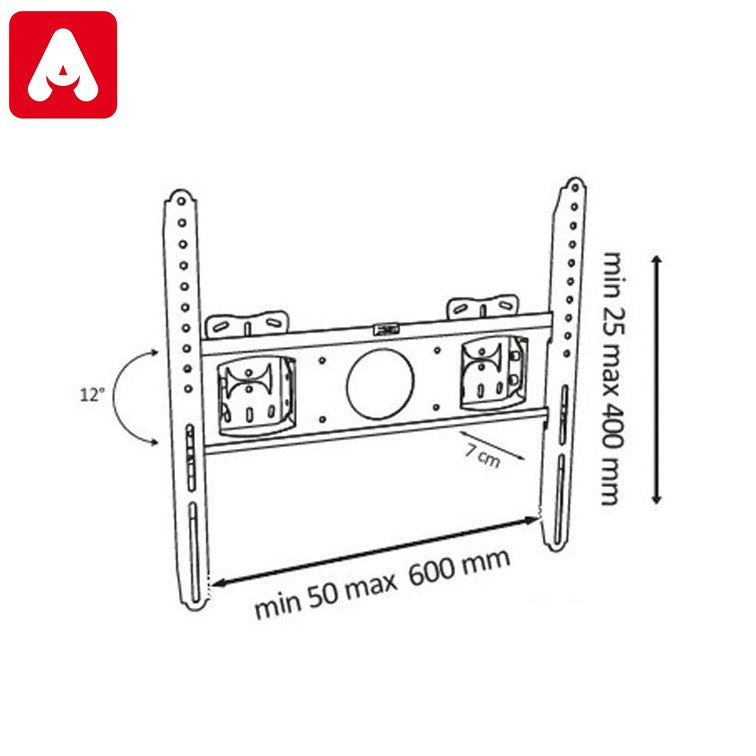 SOPORTE NAKAN SPL 696I 32  C/INCLIN.