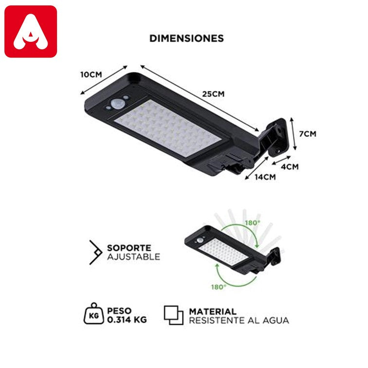 REFLECTOR GADNIC PROYSOL7 SOLAR EXTERIOR 60 LEDS