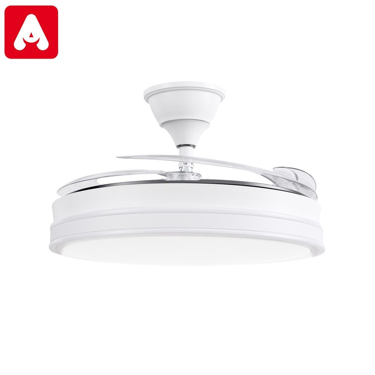 VENTILADOR DE TECHO KANJI KJH-RETRACTIL WHITE