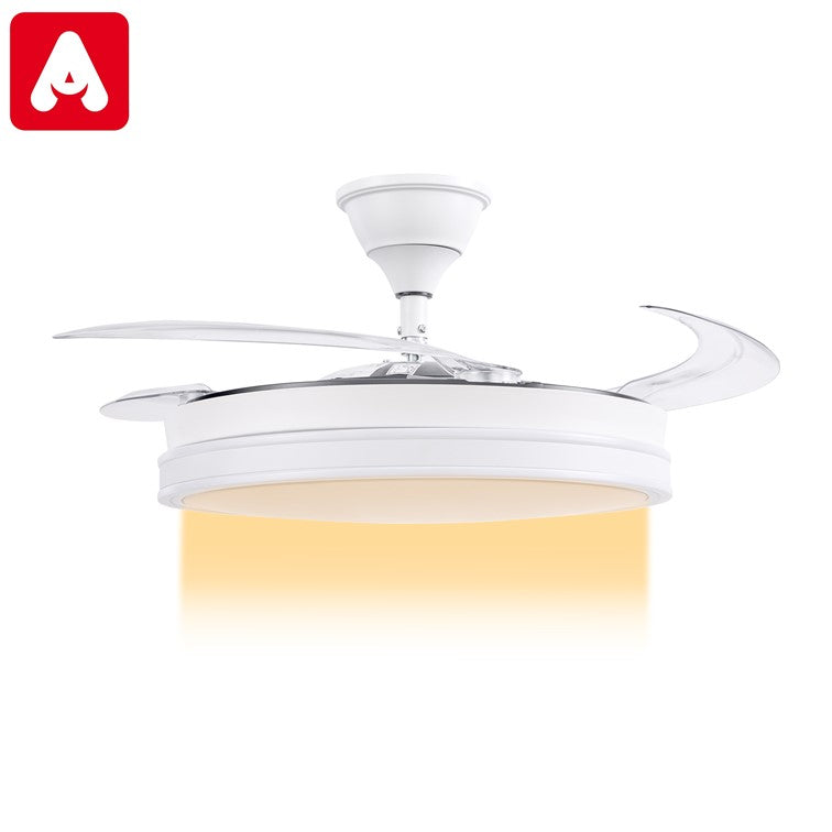 VENTILADOR DE TECHO KANJI KJH-RETRACTIL WHITE