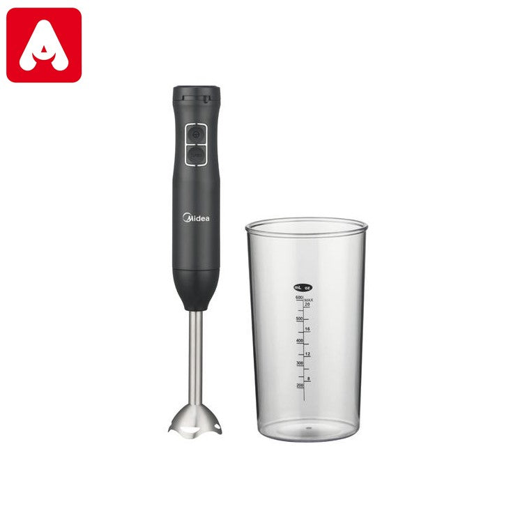 LICUADORA DE MANO MIDEA HB-B6B1AR1 600W NEGRA