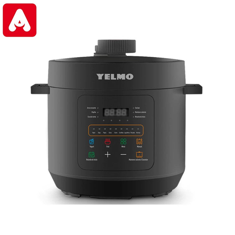 OLLA A PRESION YELMO PS7006 1000W 6LTS PANT.TACTIL