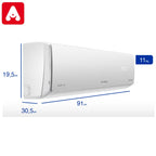 A.SPLIT INVERTER HYUNDAI HY12INV 5200W. F/C INVERTER CLASE A