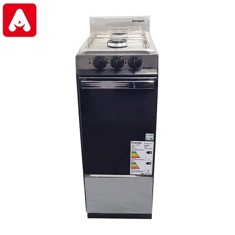 COCINA BROGAS 1130 INOX.DE PIE GAS NATURAL 5500 KCAL/H - 90582