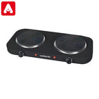 ANAFE ELECTRICO WINCO W41 2 HORNALLAS NEGRO 2000W.